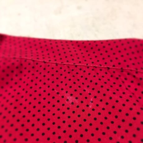 1960's W.T.GRANT Pin Dots L/S Shirt