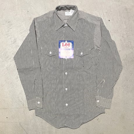 1970's Lee Hickory L/S Shirt Deadstock