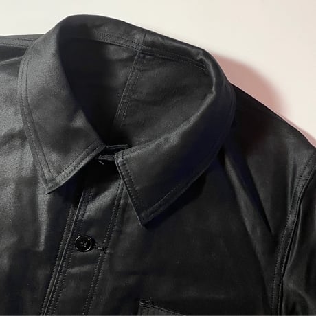 1950's KONECO Black Moleskin Jacket Deadstock