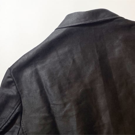 1940's〜 Le Favori Black Moleskin Jacket Deadstock