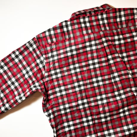 1960's Blocks Flannel L/S Shirt Deadstock