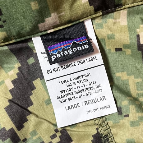 2000's〜 Patagonia PCU Level4 Wind Shirt Deadstock