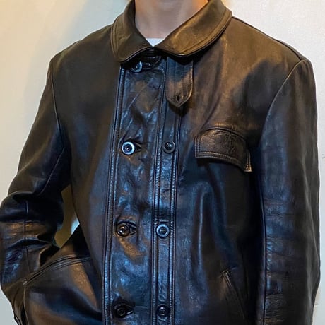 1960's GVF Corbusier Leather Jacket