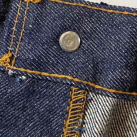 1970's Levi's 501 66 Single Denim Pants Deadstock