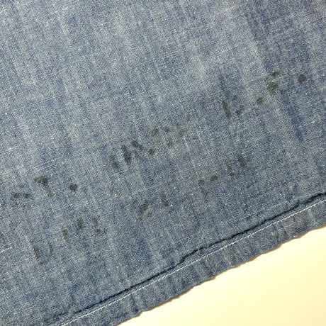 1960's US.NAVY Chambray L/S Shirt