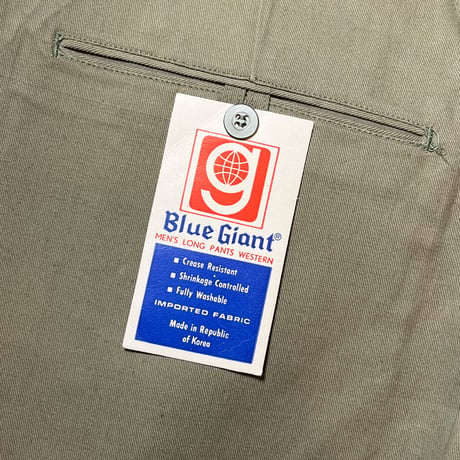 1960's〜 Blue Giant Tapered Pants Deadstock