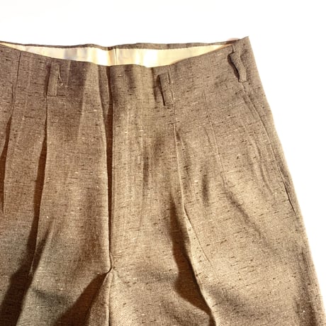 1950's Unknown Rayon Trousers Deadstock