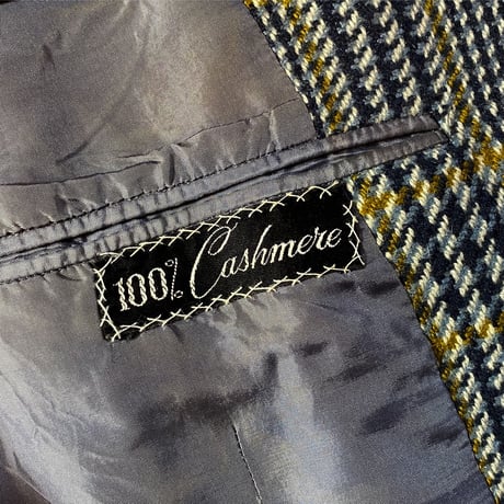1960〜70's Chester Rannie Ltd. Cashmere Tailored Jacket