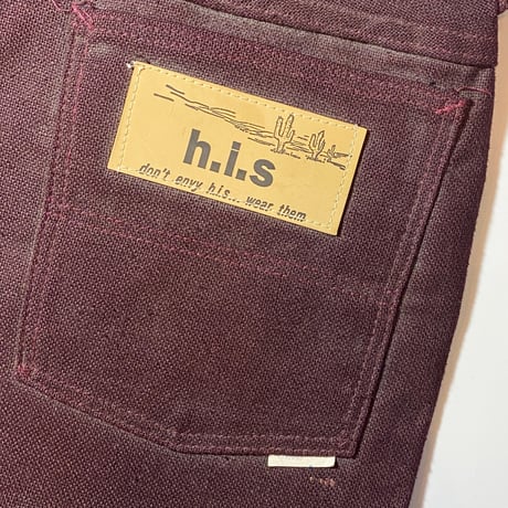 1960's h.i.s Tapered Pants Deadstock