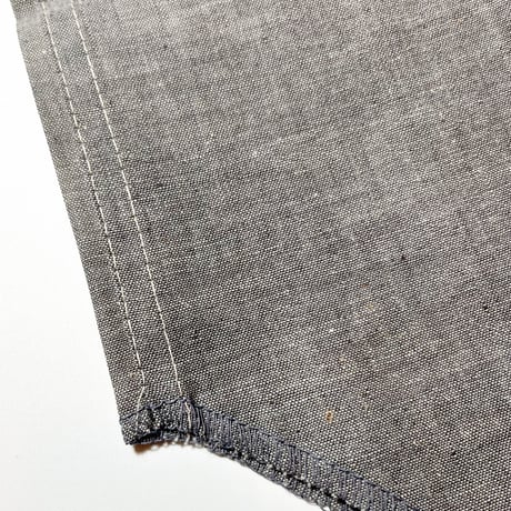 1950〜60's Unknown Gray Chambray L/S Shirt Deadstock