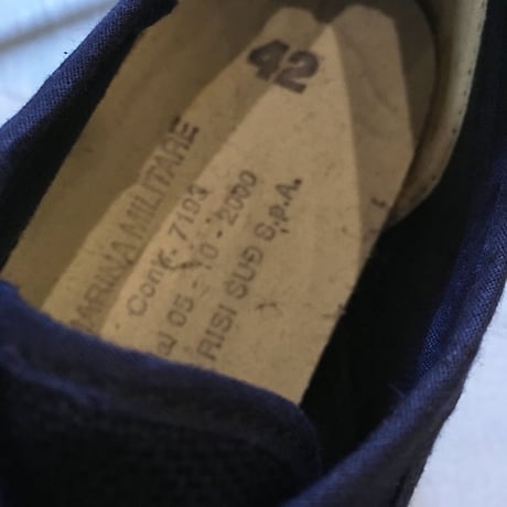 2000's Italy Military Sneaker Deadstock