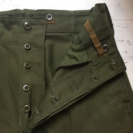 1960's British Army Trousers Deadstock