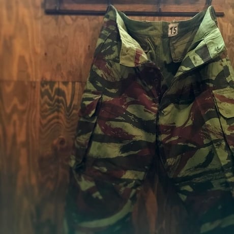 1950's French Army Lizard Camo Trousers Deadstock