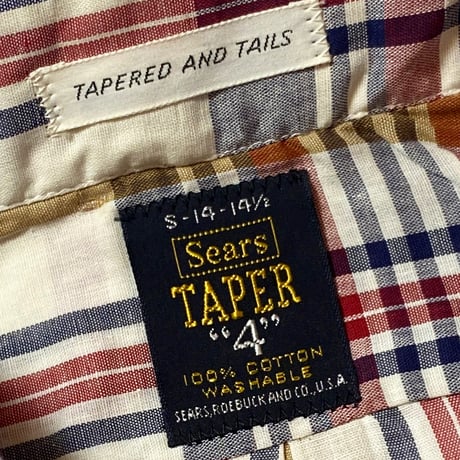 1960〜70's Sears S/S Shirt Deadstock