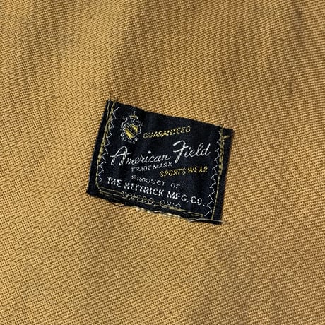 1950〜60's American field Hunting Vest