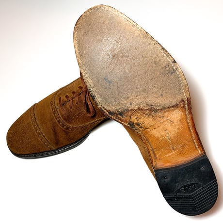1970's〜 Russell&Bromley Brown Suede Shoes