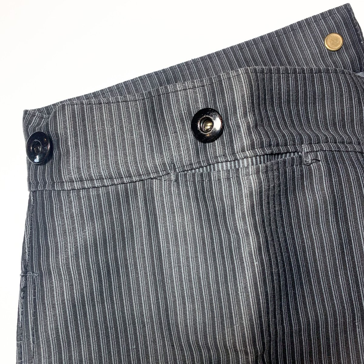 プリントモールスキン 1940's French Unknown Printed Moleskin Trousers