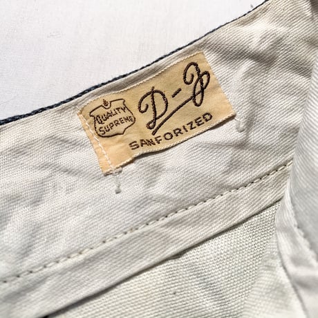 1940's D-F Herringbone Trousers