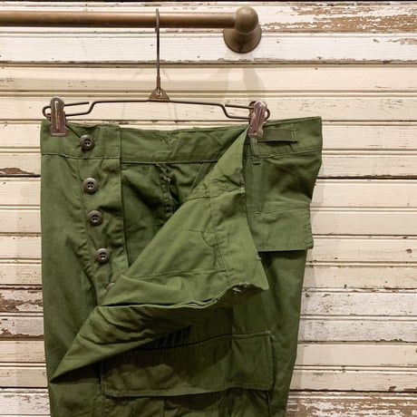 1960's US.ARMY Jungle Fatigue 3rd Trousers