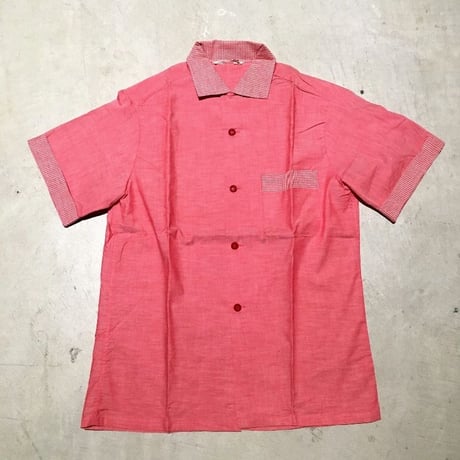 1950〜60's Unknown S/S Shirt Deadstock