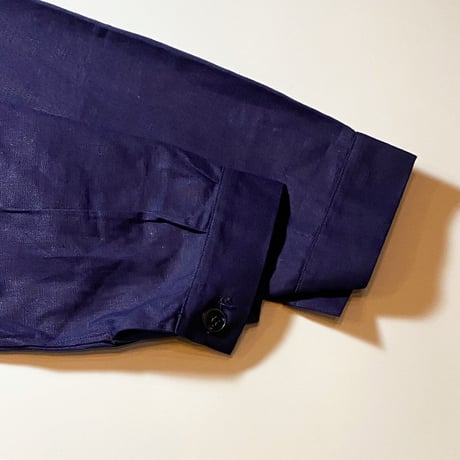 1950's French Unknown Cotton&Linen Jacket Deadstock