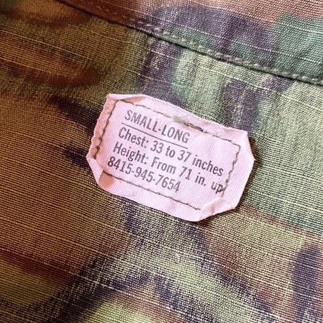 1960's US.ARMY ERDL Jungle Fatigue Jacket