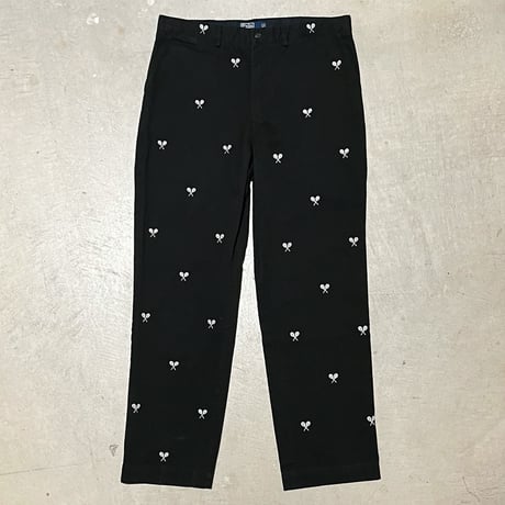 1990's〜 Polo by Ralph Lauren Chino Embroidery Trousers