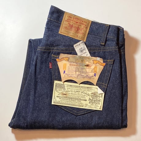 1980's Levi's 501 Denim Pants Deadstock