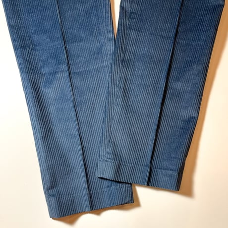 1960's Unknown Corduroy Tapered Pants Deadstock