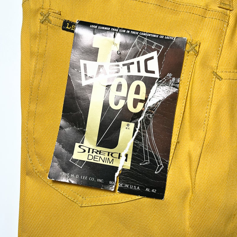 1960〜70's Lee LASTIC Stretch Denim Tapered Pant 1960〜70's Lee LASTIC Stretch Denim Tapered Pant