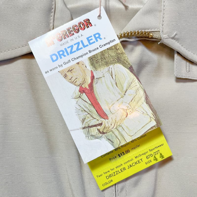 新品未使用品‼️McGREGOR DRIZZLER ジャケット Lサイズ 6bcd292f2c537d8931ba91073eaeed