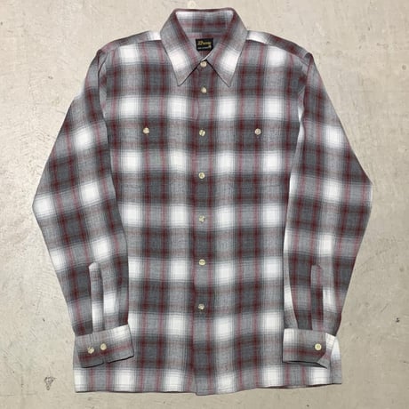 1970's JCPenney Rayon L/S Shirt