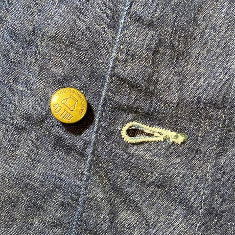1950's FULL CUP Denim Coverall