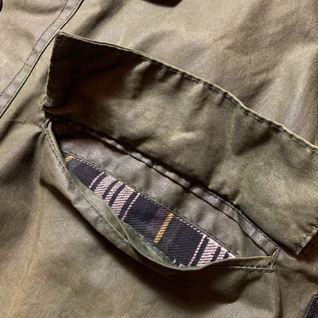 1990's Barbour Spey Oiled Fishing Jacket