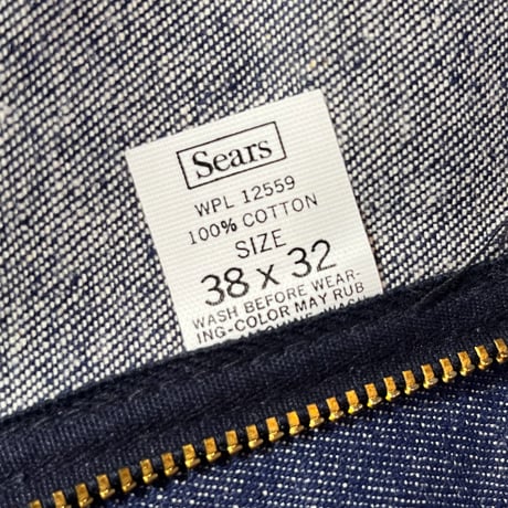 1970's Sears Denim Painter Pants Deadstock