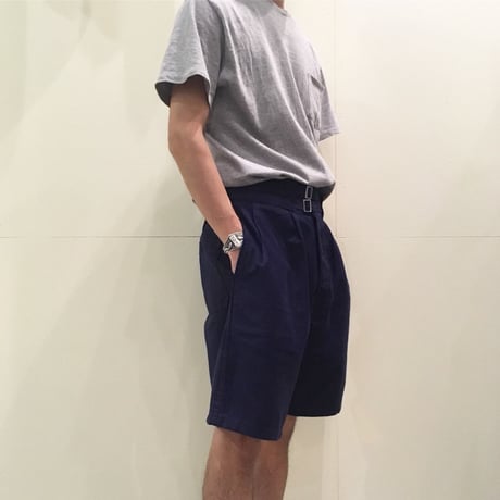 1960's Italy Navy Gurkha Short Pants