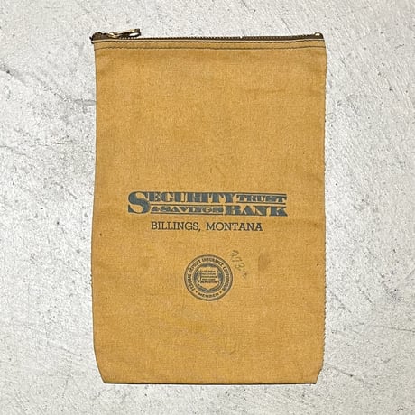 1950's Unknown Bank Bag