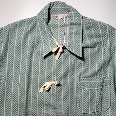 1960's Bulgaria Military Pajama L/S Shirt Deadstock