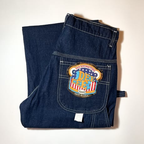 1980's WASHINGTON DEE CEE Denim Painter Pants