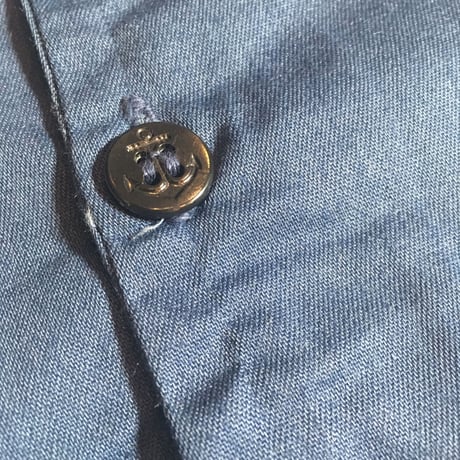 1970's US.NAVY Utility Pullover L/S Shirt Deadstock