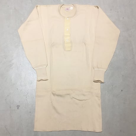 1930's〜 WRIGHT'S Henleyneck L/S Tee Deadstock