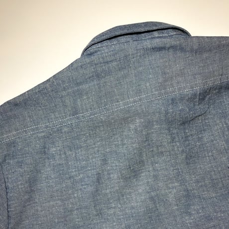 1990's Dickies Chambray L/S Shirt Deadstock