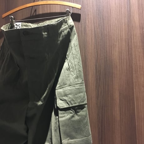 1950〜60's French Army M-47 Herringbone Trousers Deadstock