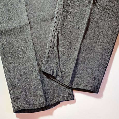 1950's KONECO Black Chambray Trousers