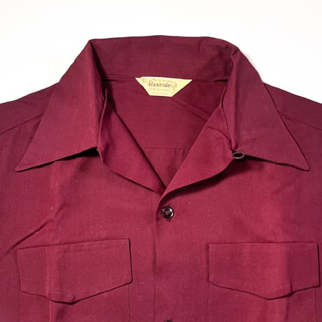 1950's Alexander Rayon L/S Shirt Deadstock