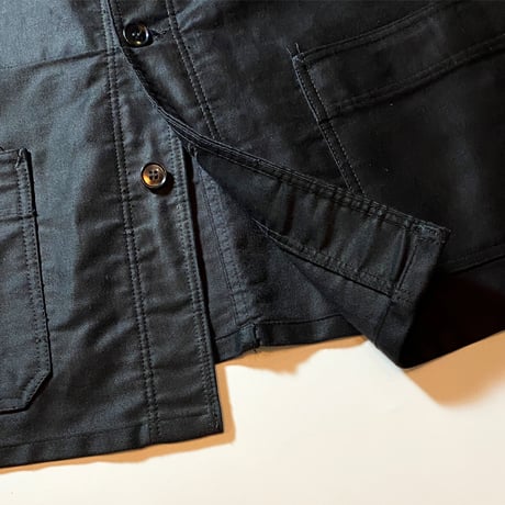 1950's Mont Kemmel Black Moleskin Jacket
