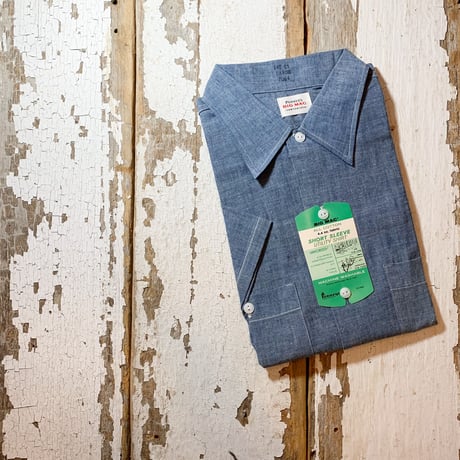 1960's BIG MAC Chambray S/S Shirt Deadstock