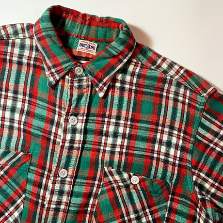 1960's BIG YANK Heavy Flannel L/S Shirt