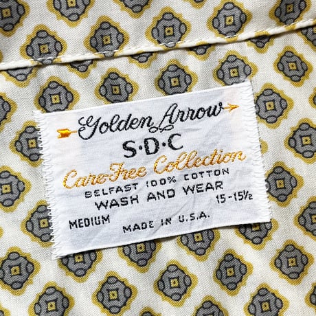 1960's Golden Arrow S/S Shirt Deadstock
