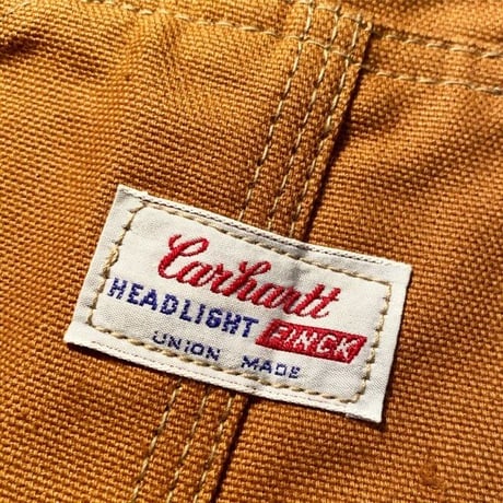 1960's Carharrt×FINKS×HEADLIGHT Duck Overall Deadstock